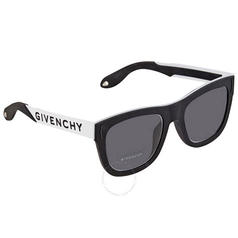 Givenchy Grey Square Unisex Sunglasses GV 